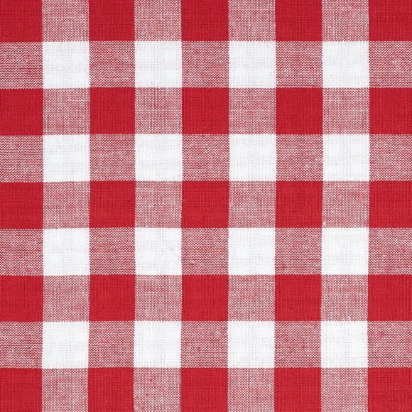 Red Buffalo Check Cotton Tablecloth 60x84” - Picture 3 of 6